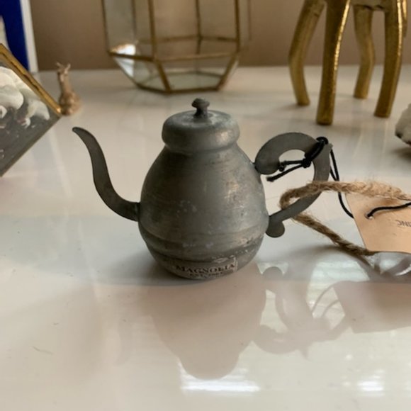 Magnolia Home Teapot Ornament - Picture 2 of 7